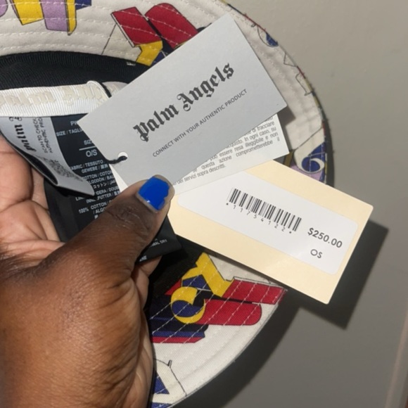 Palm Angels Unisex Bucket Hat - Picture 5 of 6